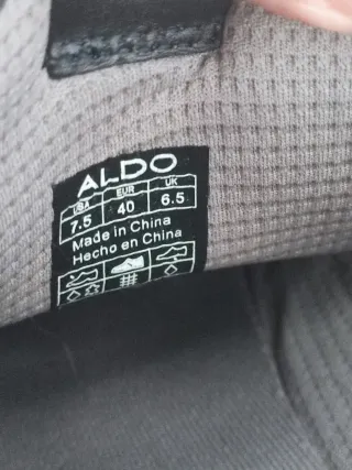 Scarpe stringate Aldo uomo blu/beige Tg 40