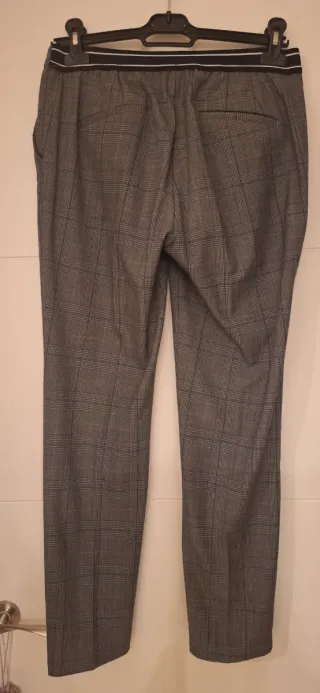 Pantalón pitillo príncipe de gales