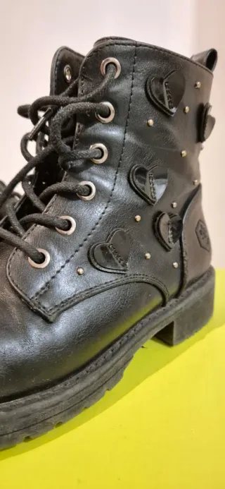 Anfibi Lumberjack Junior Neri