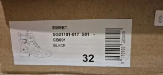 Anfibi Lumberjack Junior Neri