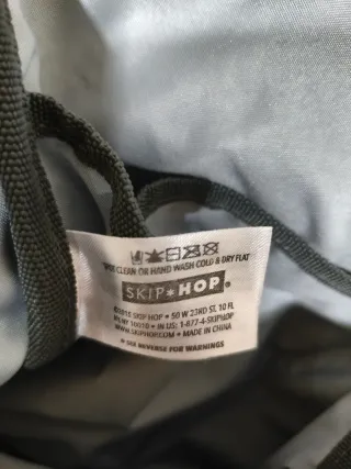 Bolso de carrito Skip Hop Gris y Blanco