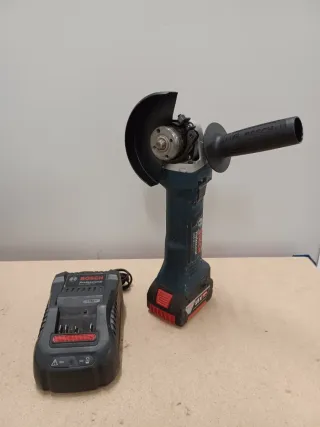 Amoladora radial batería Bosch GWS 18 V-LI 115 mm