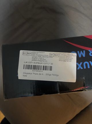 Faros auxiliares para moto