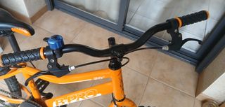 Bicicleta infantil B-Pro 20 naranja
