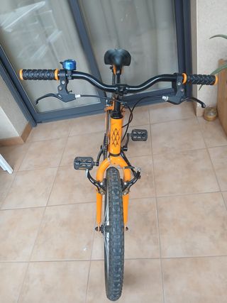 Bicicleta infantil B-Pro 20 naranja