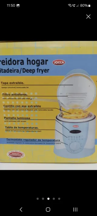 Freidora Jocca hogar