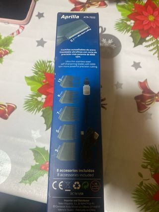 Aprilla Máquina Cortapelo y Afeitadora Corporal