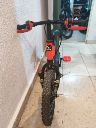 Bicicleta B'twin 500 robot naranja