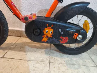 Bicicleta B'twin 500 robot naranja