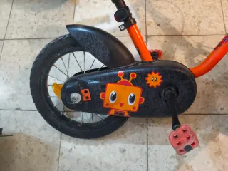 Bicicleta B'twin 500 robot naranja