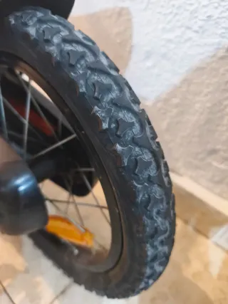 Bicicleta B'twin 500 robot naranja