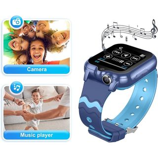 Smartwatch GPS 4G Azul Niño Videollamadas SOS
