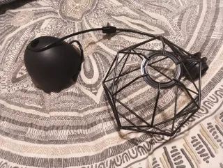 Lámpara colgante Ikea Brunsta negra