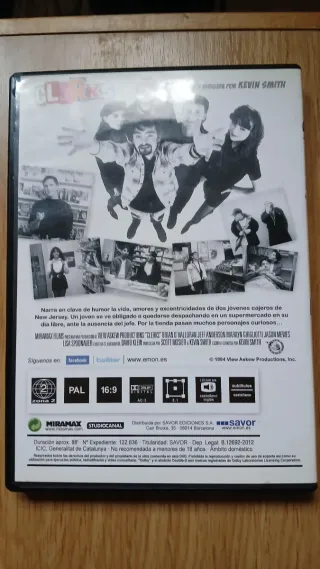 DVD Clerks Comedia Independiente