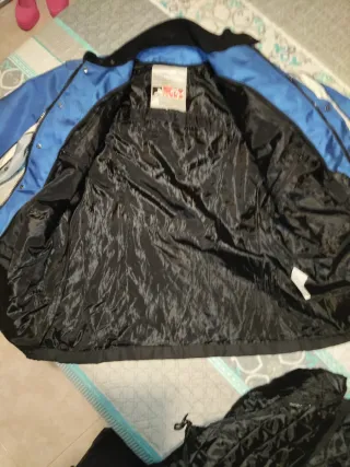 Chaqueta Moto Cross Enduro SCOYCO Azul Negra