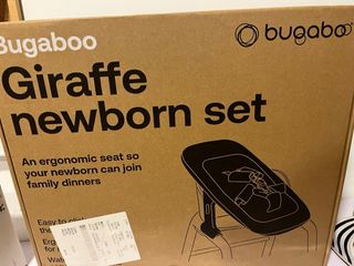 Hamaca mecedora Bugaboo Giraffe Gris Hielo y base