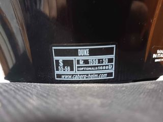 Casco Moto Caberg + Guantes Talla DS/5