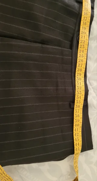 Traje Raya Ejecutivo Negro Talla XXXL