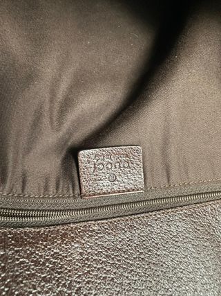 Bolso Shopper Gucci Beige y Marrón