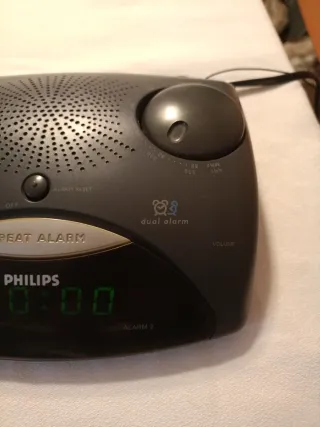 Radio-reloj despertador Philips