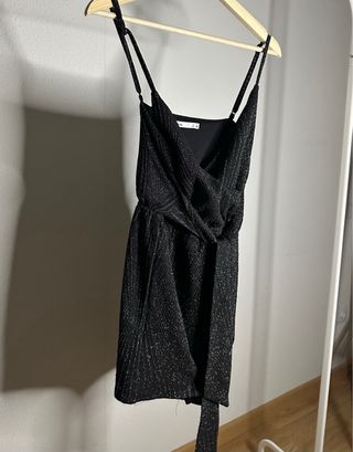 Mono fiesta Lefties negro brillante talla S