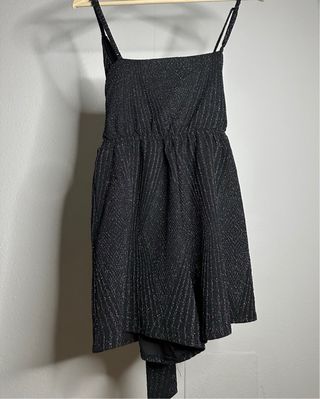 Mono fiesta Lefties negro brillante talla S