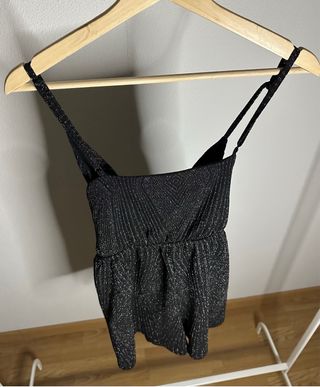 Mono fiesta Lefties negro brillante talla S