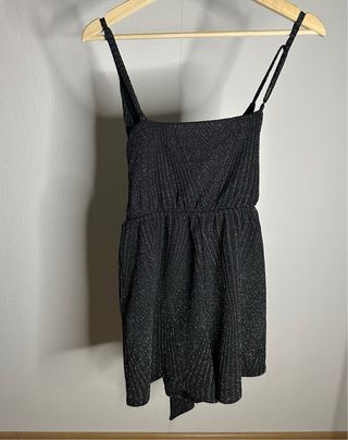 Mono fiesta Lefties negro brillante talla S