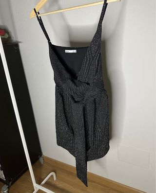 Mono fiesta Lefties negro brillante talla S