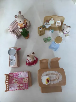 2 Casas de Sylvanian Families