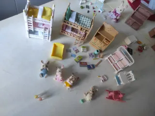 2 Casas de Sylvanian Families