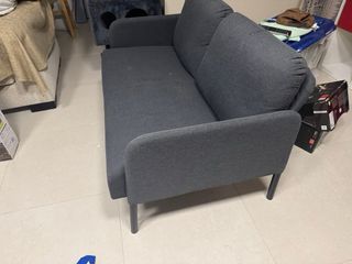 Sofá 2 plazas GLOSTAD IKEA gris