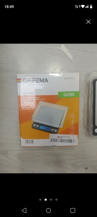 Balanza de cocina digital GR-FEMA