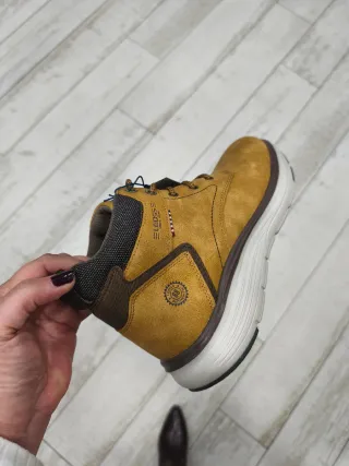 Botas LCoss Hombre Gel Beige/Marrón