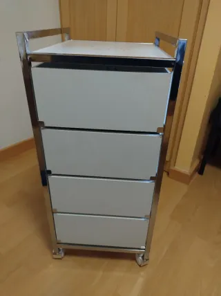 Carrito Duett 4 cajones ruedas