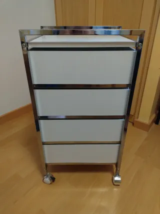 Carrito Duett 4 cajones ruedas