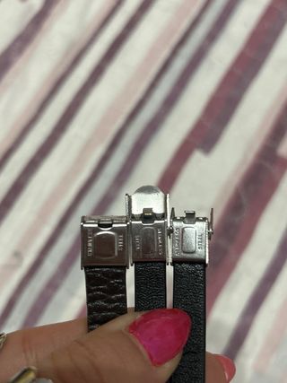 Pack de Pulsera Cruz y Jesús Marrón Plata y dorada