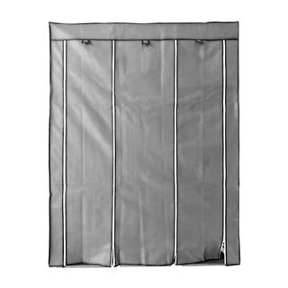 Armario Vestidor Tela Puertas 170x130 Gris NUEVO