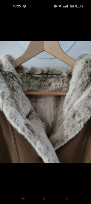 Abrigo de ante sintético winter coat