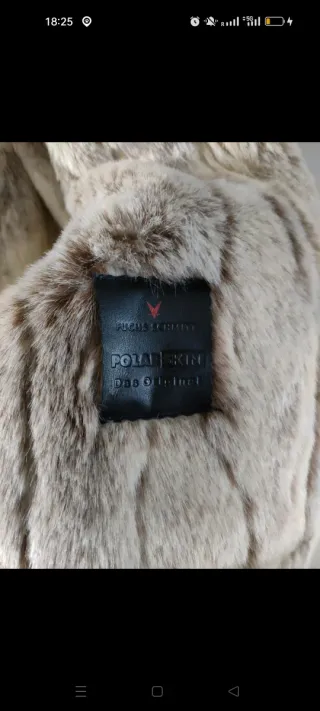 Abrigo de ante sintético winter coat