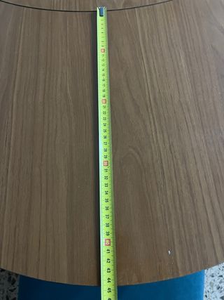 Mesa extensible con 6 sillas madera