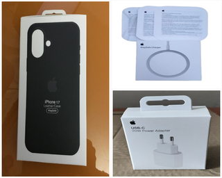 Funda Apple iPhone 17 Piel + Magsafe + Adaptador