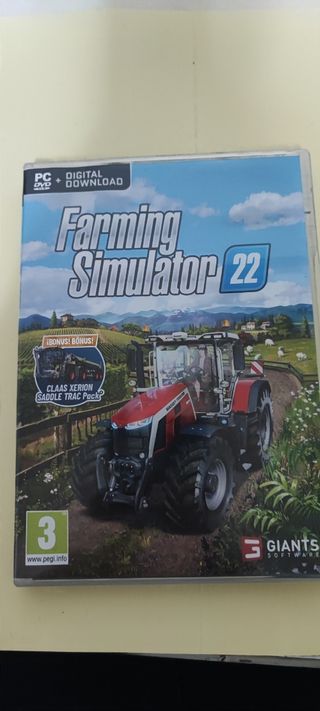 Juego  Pure Farming 2018 y  FARMING SIMULATOR 2022