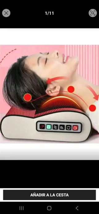 Almohada Masajeadora