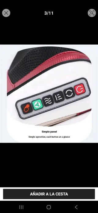 Almohada Masajeadora