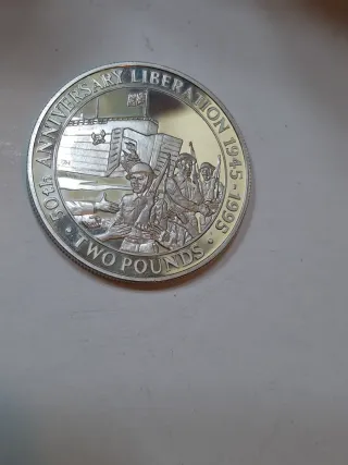 2 Sterline Proof Argento  Solo 7000 monete