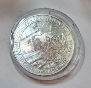 2 Sterline Proof Argento  Solo 7000 monete