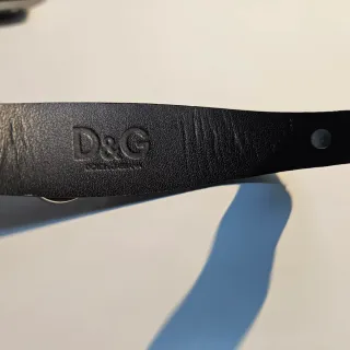 Pulsera Dolce & Gabbana Original - Cuero y Acero