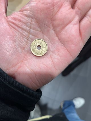 Moneda 25 Pesetas 1995 Castilla y León