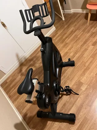 Bicicleta Estática Spinning Negra